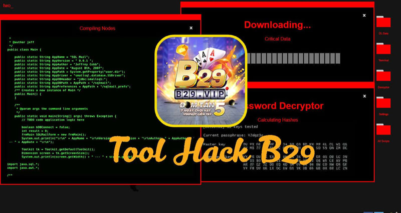 Phần mềm hack game B29 siêu hàng đầu