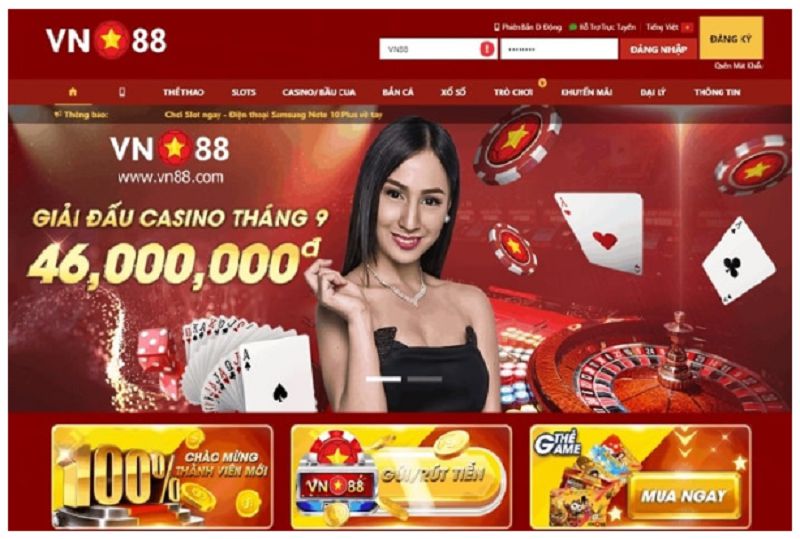 VN88 – Cổng đánh casino online mới chất lượng